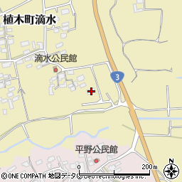 熊本県熊本市北区植木町滴水857周辺の地図