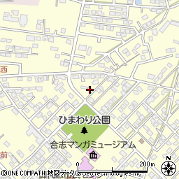 熊本県合志市御代志2086-3周辺の地図