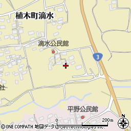 熊本県熊本市北区植木町滴水867-2周辺の地図