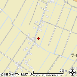 熊本県玉名市滑石2415-3周辺の地図