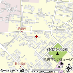 熊本県合志市御代志2086-98周辺の地図