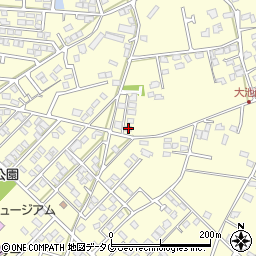 熊本県合志市御代志1436-9周辺の地図