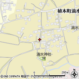 熊本県熊本市北区植木町滴水975周辺の地図