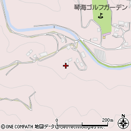 長崎県長崎市琴海戸根町2467周辺の地図