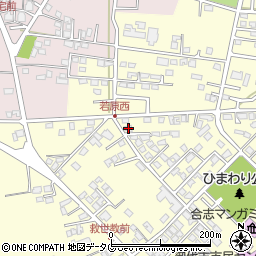 熊本県合志市御代志2086-105周辺の地図