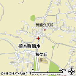 熊本県熊本市北区植木町滴水269周辺の地図