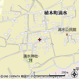 熊本県熊本市北区植木町滴水925周辺の地図