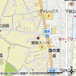 熊本県熊本市北区植木町滴水26-5周辺の地図
