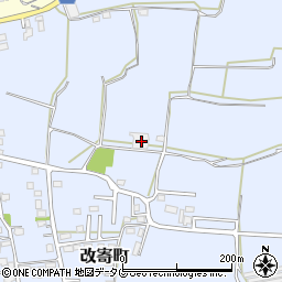 熊本県熊本市北区改寄町2029周辺の地図
