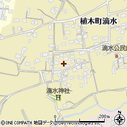 熊本県熊本市北区植木町滴水929周辺の地図