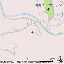 長崎県長崎市琴海戸根町2467-1周辺の地図