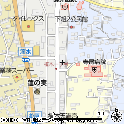 熊本県熊本市北区植木町植木379周辺の地図