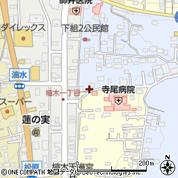 熊本県熊本市北区改寄町2363周辺の地図