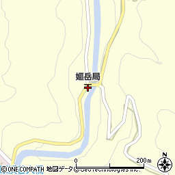嫗岳郵便局 ＡＴＭ周辺の地図