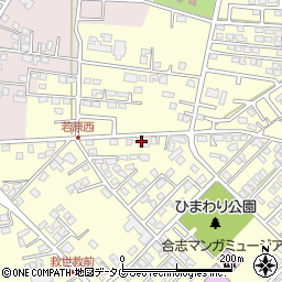 熊本県合志市御代志2086-282周辺の地図
