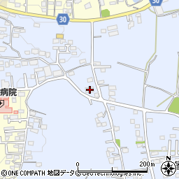 熊本県熊本市北区改寄町2343周辺の地図