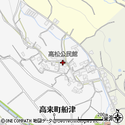 高松公民館周辺の地図