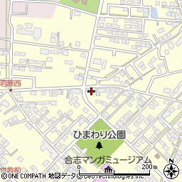 熊本県合志市御代志2086-228周辺の地図