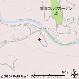 長崎県長崎市琴海戸根町2467-2周辺の地図