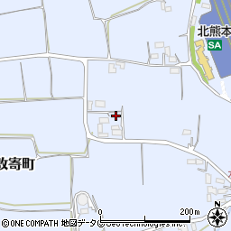 熊本県熊本市北区改寄町1268周辺の地図