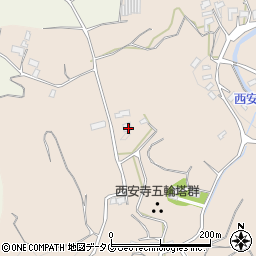 熊本県玉名郡玉東町西安寺395-2周辺の地図