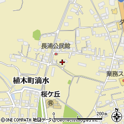 熊本県熊本市北区植木町滴水333-2周辺の地図