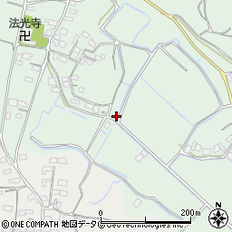 熊本県玉名市天水町野部田55周辺の地図