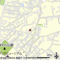 熊本県合志市御代志1330-18周辺の地図