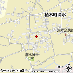 熊本県熊本市北区植木町滴水928周辺の地図