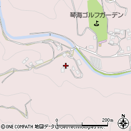 長崎県長崎市琴海戸根町2468周辺の地図