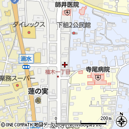 熊本県熊本市北区植木町植木380周辺の地図