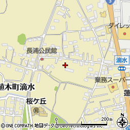 熊本県熊本市北区植木町滴水306周辺の地図