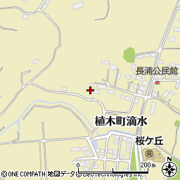 熊本県熊本市北区植木町滴水378周辺の地図