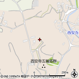 熊本県玉名郡玉東町西安寺392周辺の地図
