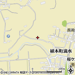 熊本県熊本市北区植木町滴水389周辺の地図