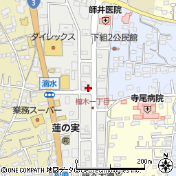 熊本県熊本市北区植木町植木399周辺の地図