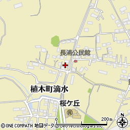 熊本県熊本市北区植木町滴水347周辺の地図