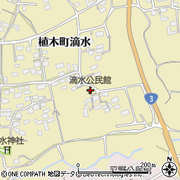熊本県熊本市北区植木町滴水872周辺の地図