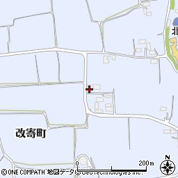 熊本県熊本市北区改寄町1259周辺の地図