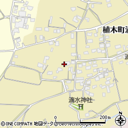 熊本県熊本市北区植木町滴水973周辺の地図