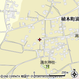 熊本県熊本市北区植木町滴水976周辺の地図