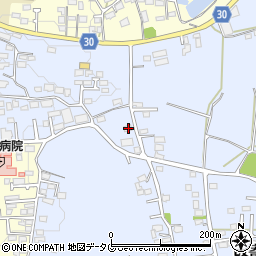 熊本県熊本市北区改寄町2345-1周辺の地図
