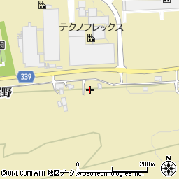 熊本県菊池郡大津町高尾野810周辺の地図