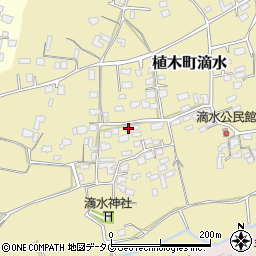 熊本県熊本市北区植木町滴水927周辺の地図