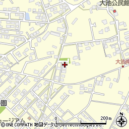 熊本県合志市御代志1436-13周辺の地図