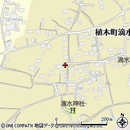 熊本県熊本市北区植木町滴水977周辺の地図