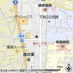 熊本県熊本市北区植木町植木401周辺の地図