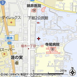 熊本県熊本市北区改寄町2364-3周辺の地図