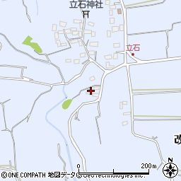 熊本県熊本市北区改寄町1702周辺の地図
