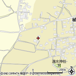 熊本県熊本市北区植木町滴水1181周辺の地図